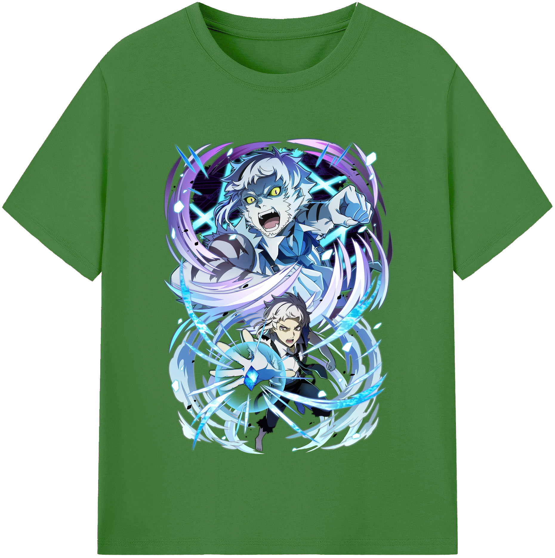 （画像用） 文豪ストレイドッグス Bungo Stray Dogs レディースカジュアルプリントTシャツ（綿100％）